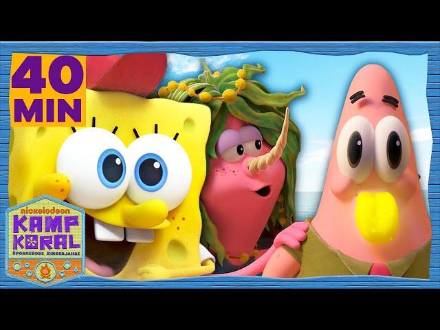 1 STUNDE der besten Momente aus Kamp Koral: SpongeBobs Kinderjahre | Staffel 1|SpongeBob Schwammkopf