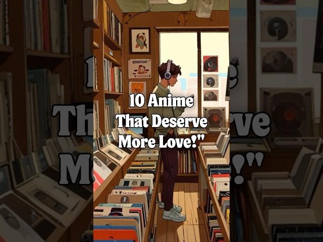 10 Anime that deserve more LOVE! #anime #animerecommendations