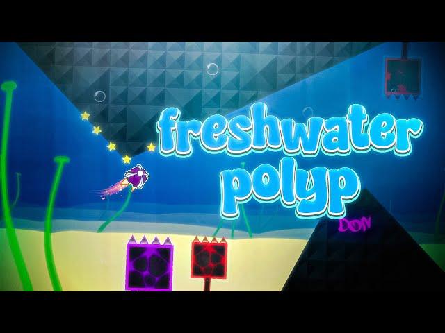 "freshwater polyp" by d0npabl0 | Geometry Dash Daily #1539