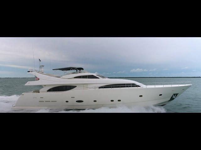 94 Ferretti Yacht Walkthrough [EVERYTHING GOOD]