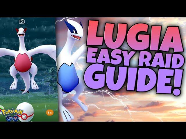 A TOP LEGENDARY IS BACK IN POKÉMON GO!!  Lugia with Aeroblast Raid Guide!