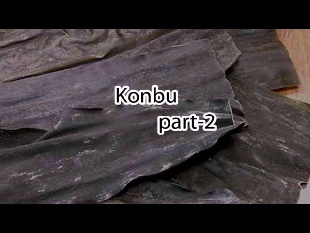 What is Konbu  part-2 - There are several different types of konbu - Cook Tokyo TV