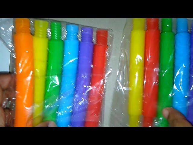 ASMR Satisfying video | pop tube noising video | asmr video