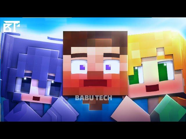 Top- 4 Lovely Animations of Steve and Alex | Babu Tech | Prisma 3D Minecraft Animation