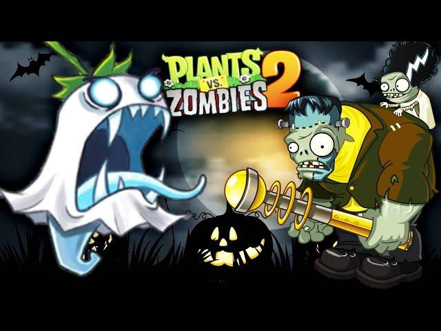 PvZ 2 - КУПИЛ ПРИЗРАЧНЫЙ ПЕРЕЦ Заруба на Хэллоуин / Растения против Зомби 2