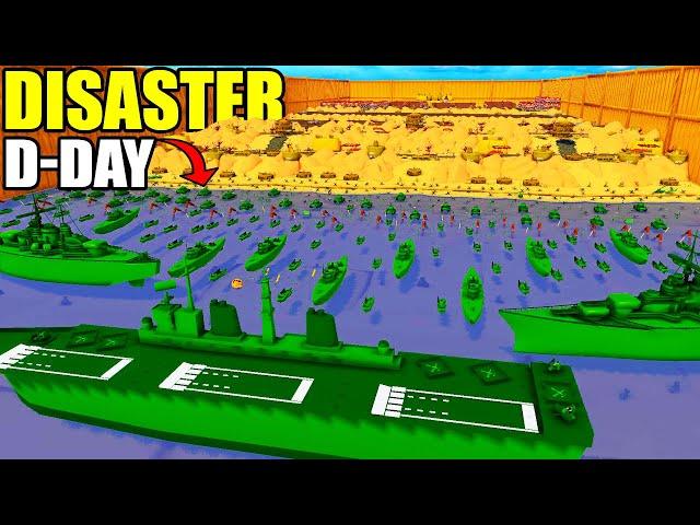 This Army Men D-DAY BEACH INVASION is a DISASTER! - Attack on Toys