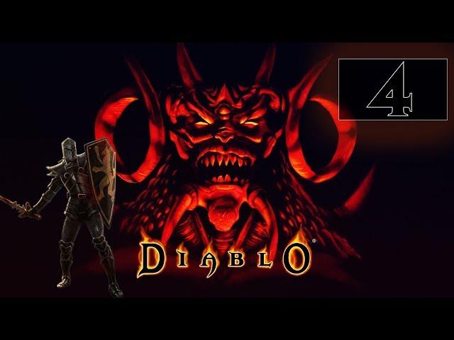 Diablo 1 - Прохождение - Part 4 [4 Уровень, Вывеска Огдана]