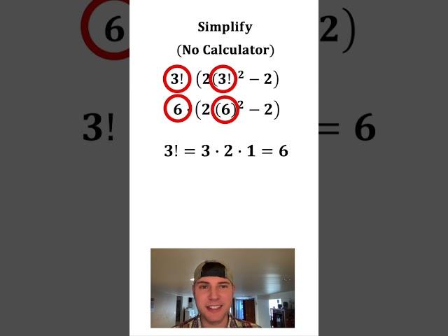 Quick Factorial Expression