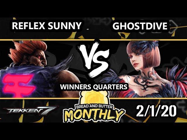 BnB 20 Tekken 7 - Ghostdive (Anna) Vs. Reflex-Sunny (Akuma) T7 Winners Quarters