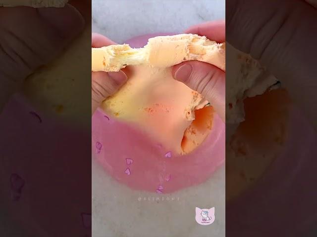 Slime ASMR  Frozen Peach Donut from Momo Slimes 