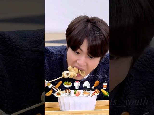 Jin emoji eating asmr video pt.56 jin cute moments #bts #btsarmy #jin #seokjin #btsjin #shorts