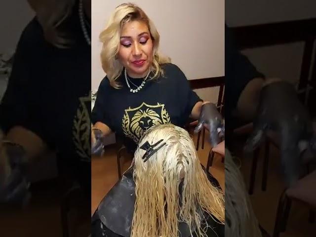 COMO HACER UN COLOR PLATINADO EN MI CABELLO PASO A PASO/BY GIOVANNA VALENCIA