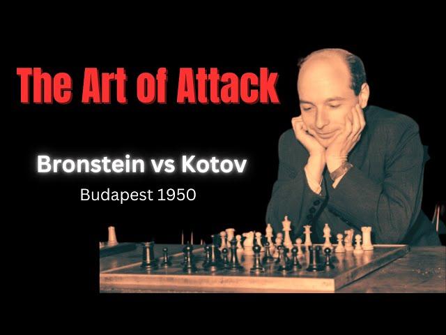 Attacking Chess: Creativity and Sacrifice. Bronstein vs Kotov 1950