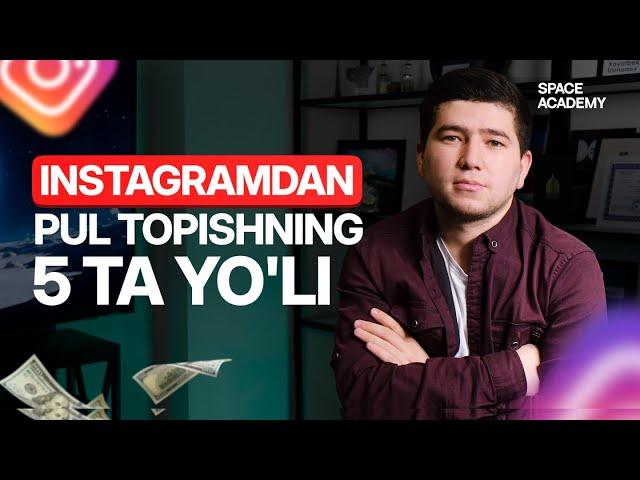 Qanday qilib Instagramdan Pul topsa bo'ladi? 2024 - Internetdan pul topish !