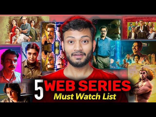 Top 5 INDIAN Web Series in 2024