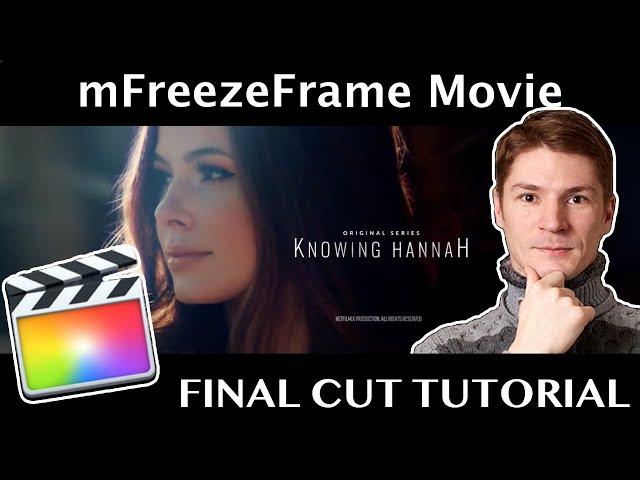 Amazing Cinematic Plugin mFreezeFrame MOVIE from MotionVFX. Cinematic freeze frame effects for fcpx.