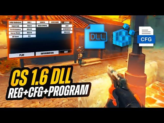 Cs 1.6 DLL - REG - CFG / AIMBOT PROGRAMME All Settings