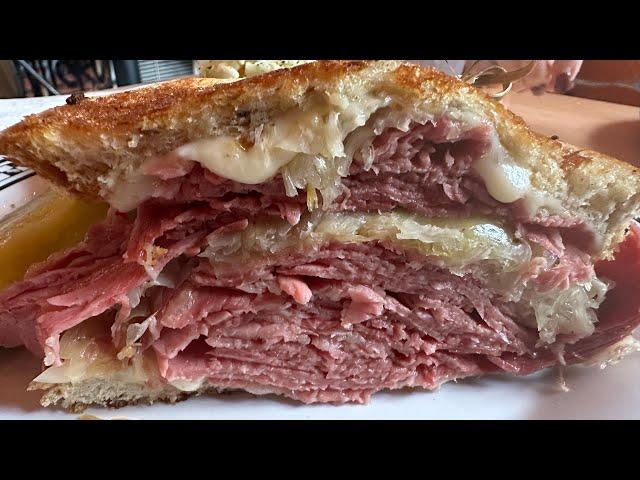RESTAURANT TRAVELS CORNED BEEF REUBEN LUCKY DILL with BOB DEMPSTER