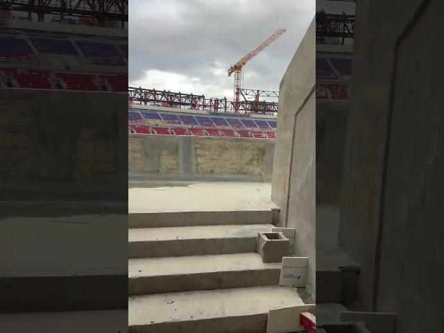 ️ Así avanzan las obras del Spotify Camp Nou. #youtubeshorts #ytshorts #foryou #funny