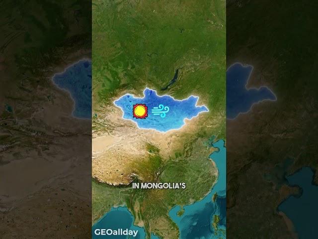 Why 99% Of Mongolia Is Empty? 