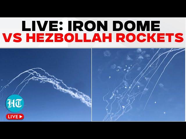 LIVE | Biggest Attack On Haifa Since Gaza War Began, 85 Rockets Fired On Israeli City | Iron Dome