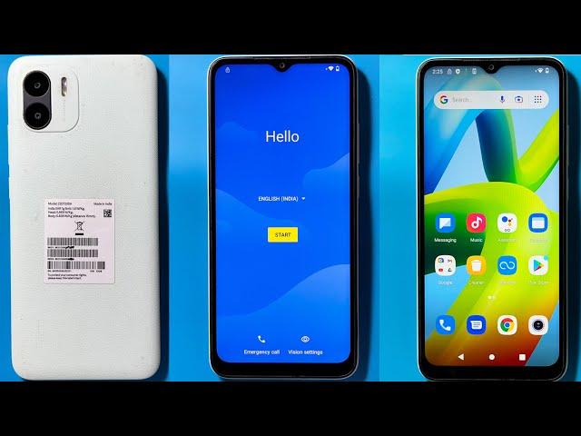 Redmi A1 Frp Bypass | Without Pc | Redmi A1 Google Account Lock Unlock 2024