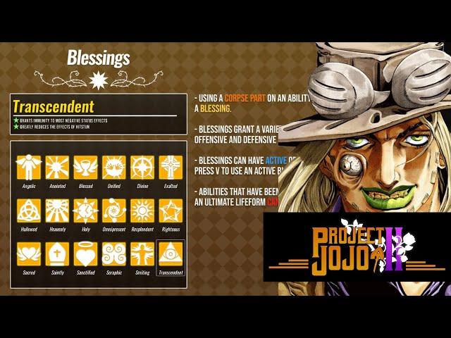 The Blessing System! | Project Jojo 2