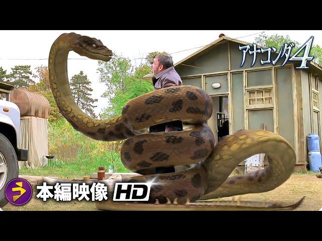 モンスターパニック・ホラー映画『アナコンダ4』本編映像（ヘビ血清）