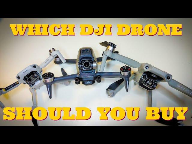 Which DJI Drone is for you, what should you buy ? mavic mini 2 vs mavic air 2 vs DJI FPV