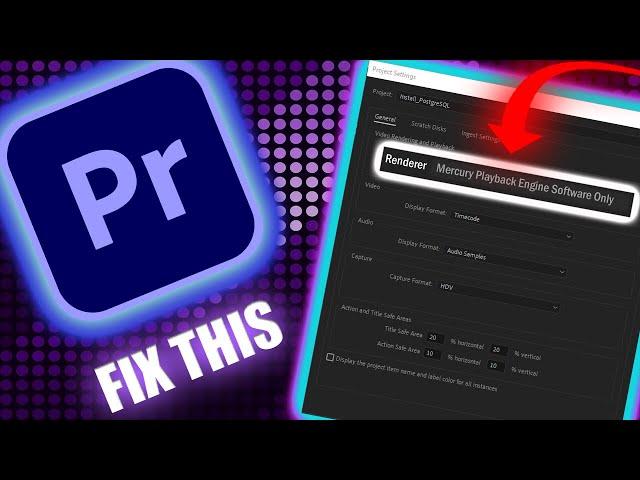 How To Fix Adobe Premiere Pro 2021 Not Using GPU Acceleration For Rendering Video | FIX CUDA, OpenGL