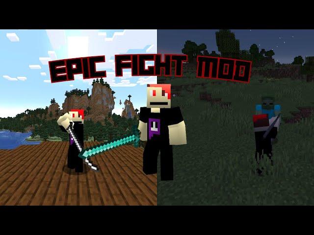 AMAZING REVIEW Of the EpicFight Mod on Minecraft!