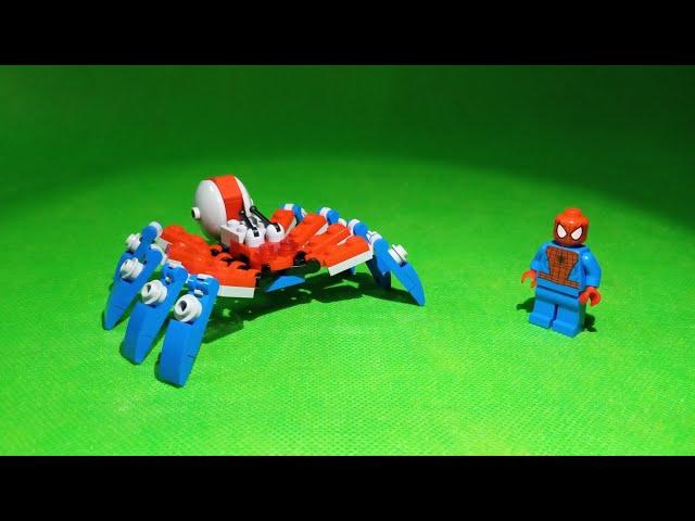 Lego 30451 | Spider Man's Mini Spider Crawler | opening and building | speed build