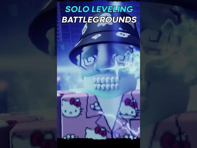 This SOLO LEVELING BATTLEGROUNDS IS INSANE