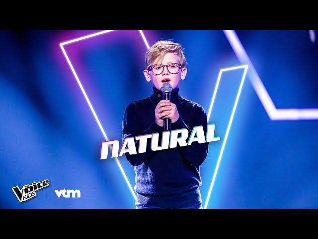 Basten - 'Natural' | Blind Auditions | The Voice Kids | VTM