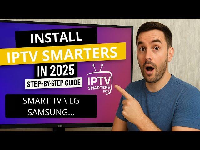 IPTV Smarters Pro Setup 2025 | Full Installation Tutorial for Beginners