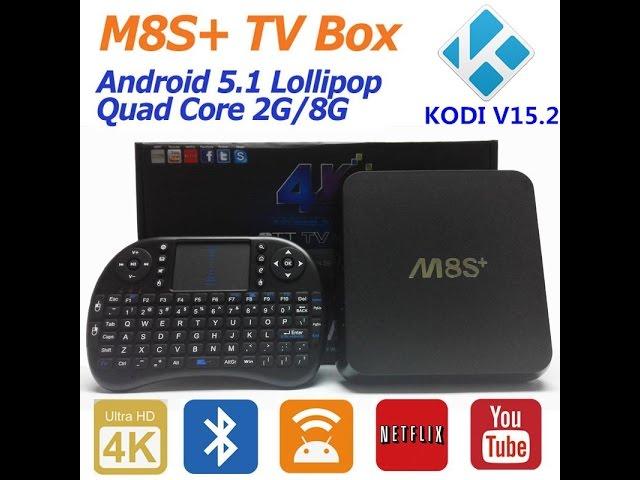 Android TV Box  M8S+ Шустрый и недорогой!