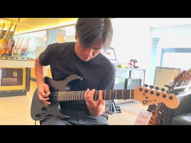 Riff King Metalcore Faiz Godoy with Badcat Amp And Charvel Guitar