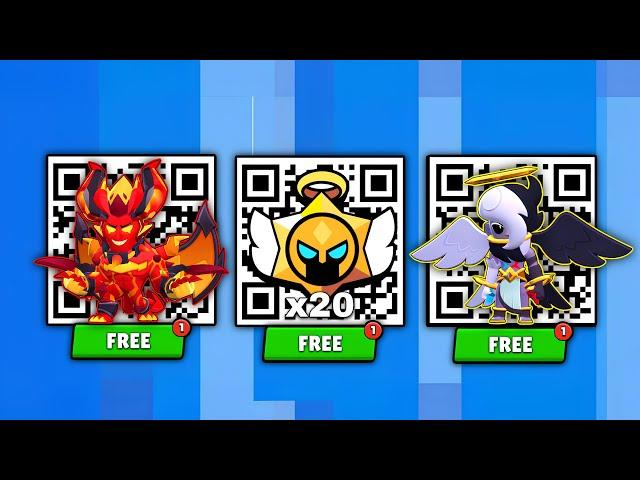 FREEx20 ANGELIC DROPS MORTIS & EDGAR DROPS|  BRAWL STARS QR CODE! 2024 || BrawlStars New Update