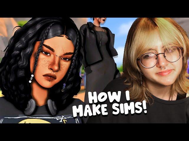 How I Create Sims (w/ CC Must Haves!) (2022) | Sims 4 Create A Sim