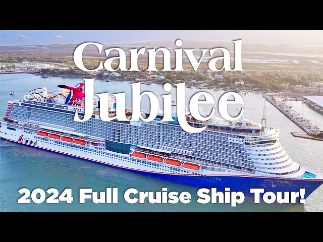 Carnival Jubilee 2024 Full Cruise Ship Tour!