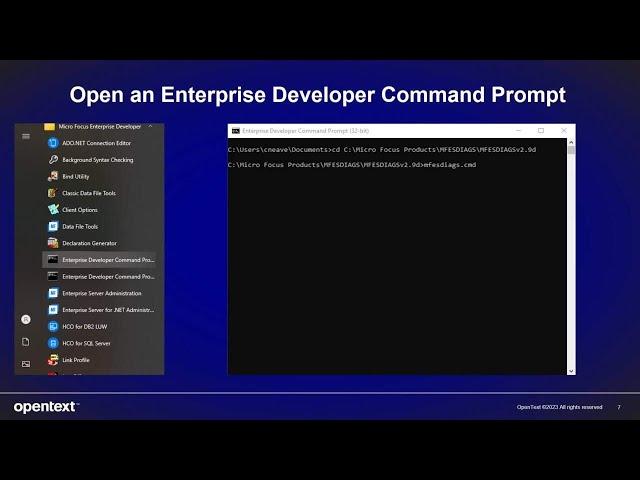 How to Collect Diagnostics from a OpenText Enterprise Server Region