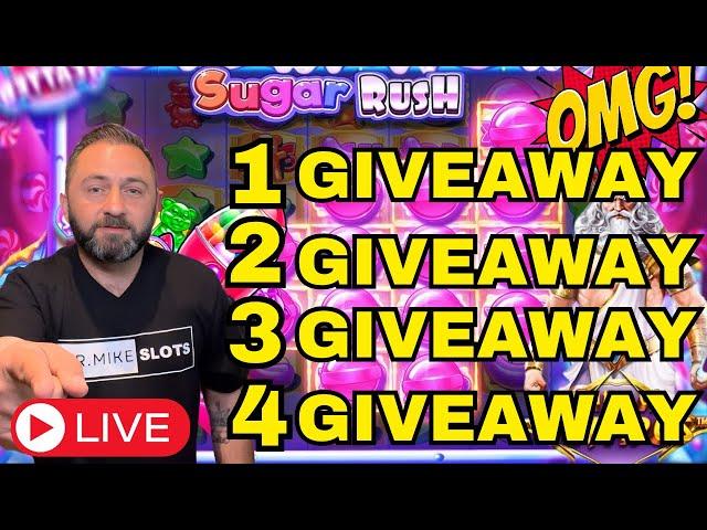    4 GIVEAWAYS LIVE!!! PLUS HUGE LIVE PLAY