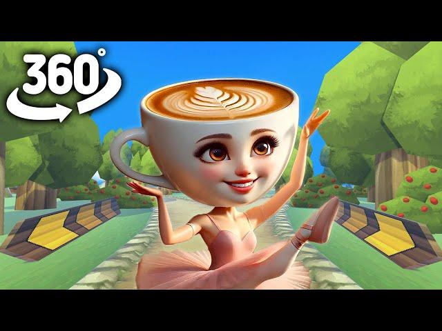 Ballerina Cappuccina Chase You!| 360° VR