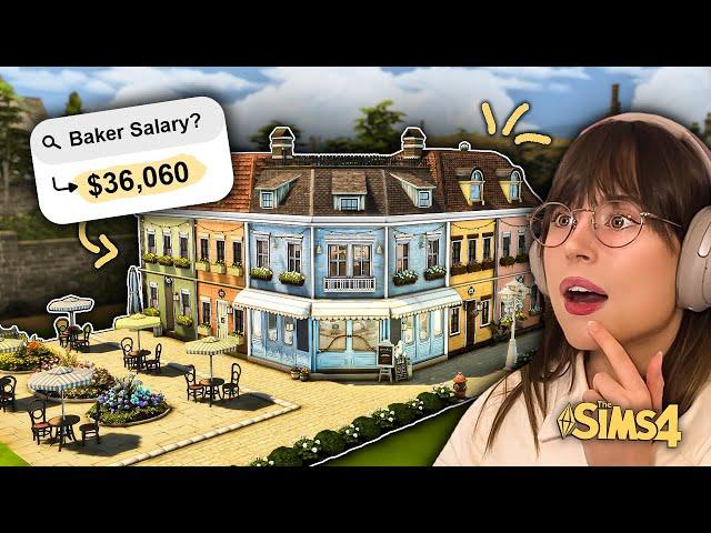 I Tried to Use a Real Life Salary to Build a House in The Sims 4