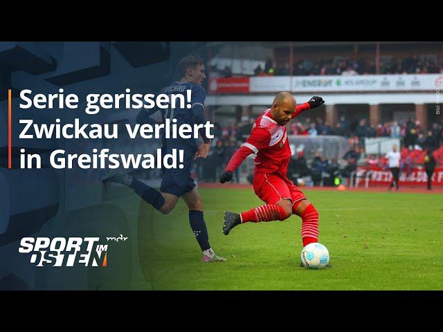 FSV Zwickau kassiert Dämpfer beim Greifswalder FC | MDR