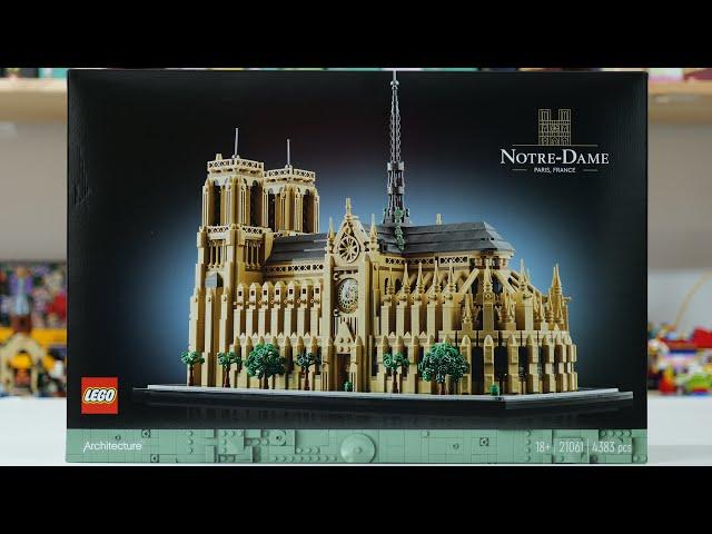 LEGO Architecture 21061 Notre Dame de Paris – LEGO Speed Build Review