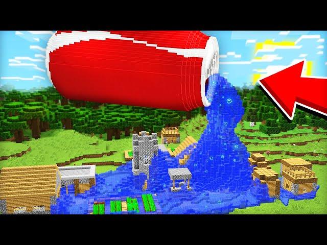 КТО ЗАТОПИЛ НАШУ ДЕРЕВНЮ ЖИТЕЛЕЙ В МАЙНКРАФТ | Компот Minecraft