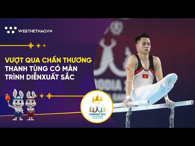 Vượt qua chấn thương, Lê Thanh Tùng vẫn có 1 màn trình diễn xuất sắc | SEA GAMES 32