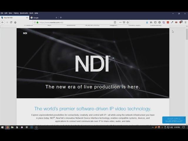 SysManGeekSquad - Setting up NewTek's NDI OBS Plugin in WindowsOS