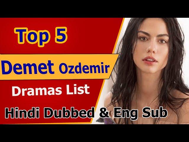 Top 5 Demet Ozdemir Drama Series | Hindi Dubbed | Day dreamer | Strawberry Smell | Turkish Drama